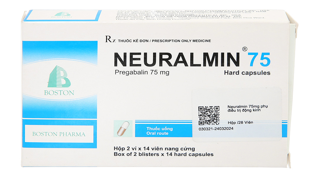 Neuralmin 75 điều trị động kinh