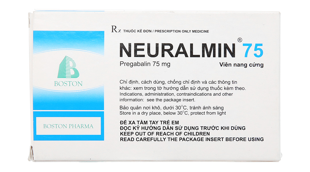 Neuralmin 75 điều trị động kinh