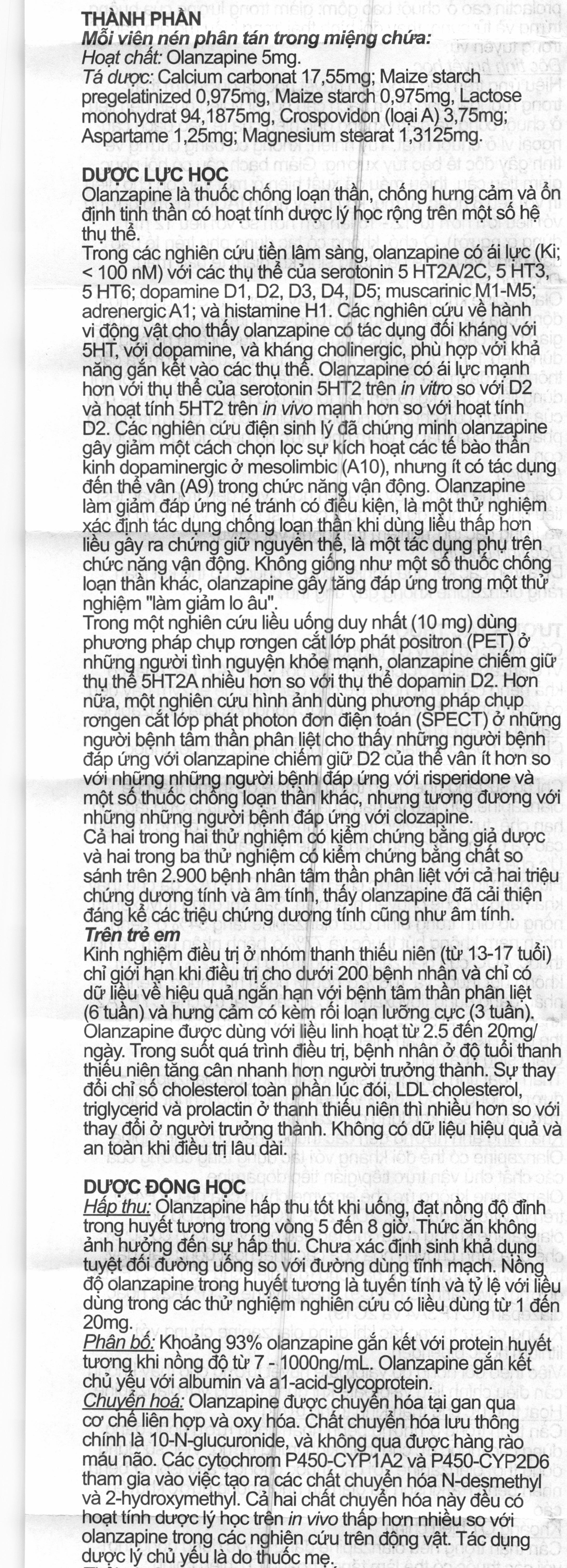 Nykob 5mg trị tâm thần phân liệt, rối loạn lưỡng cực