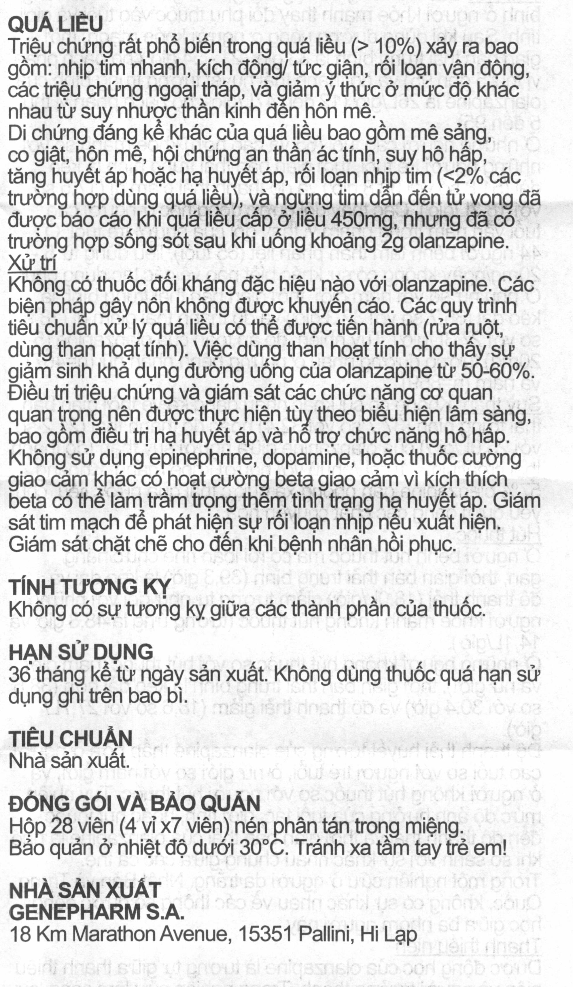 Nykob 5mg trị tâm thần phân liệt, rối loạn lưỡng cực