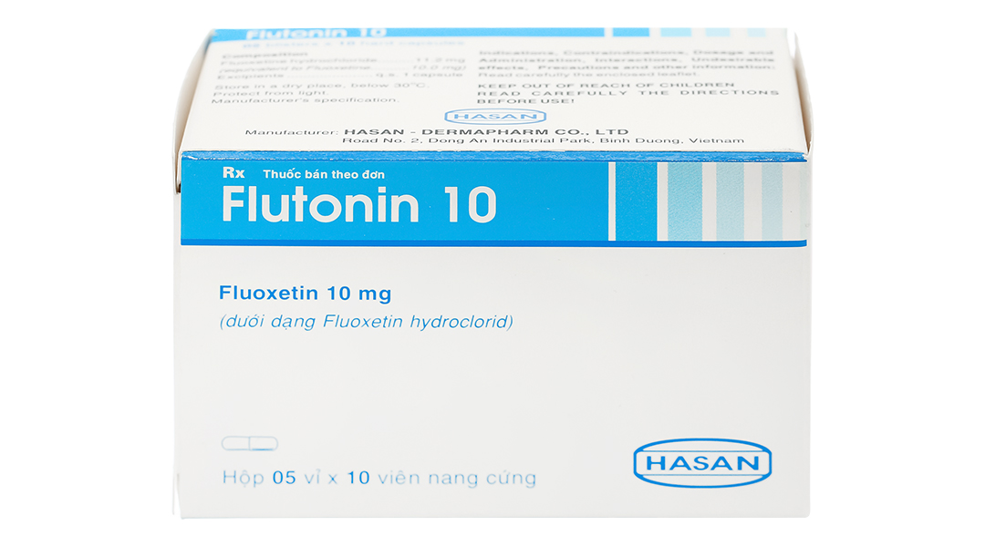 Flutonin 10 trị trầm cảm, rối loạn ám ảnh