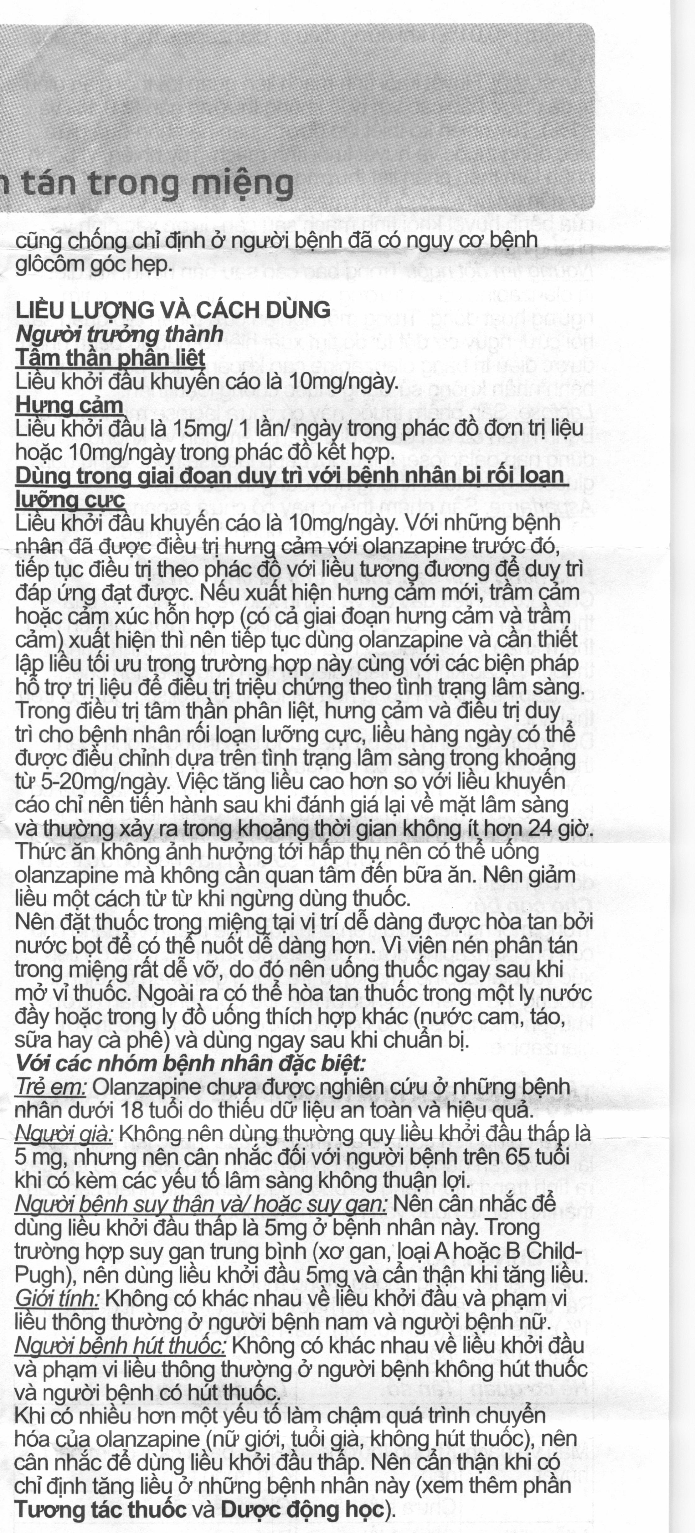 Nykob 10mg trị tâm thần phân liệt, rối loạn lưỡng cực (4 vỉ x 7 viên) - 9