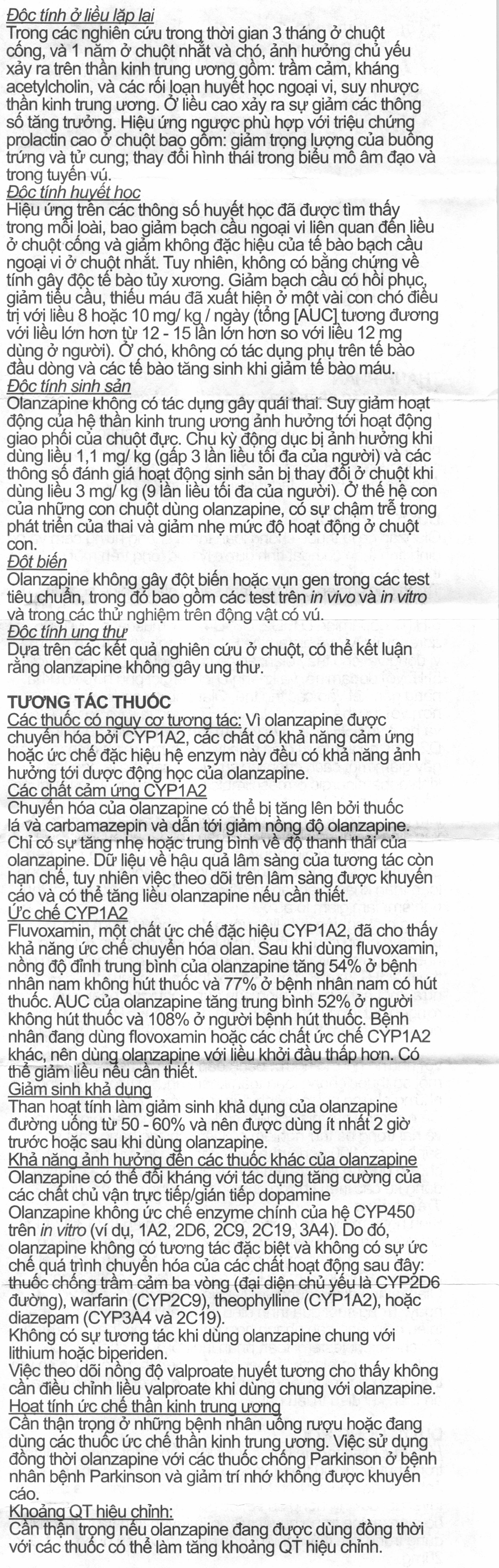 Nykob 10mg trị tâm thần phân liệt, rối loạn lưỡng cực (4 vỉ x 7 viên) - 13