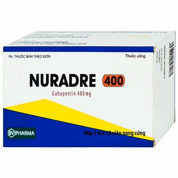 Nuradre 400mg trị động kinh cục bộ