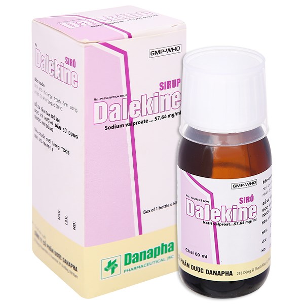 Sirô Dalekine điều trị động kinh các thể, điều trị & dự phòng hưng cảm