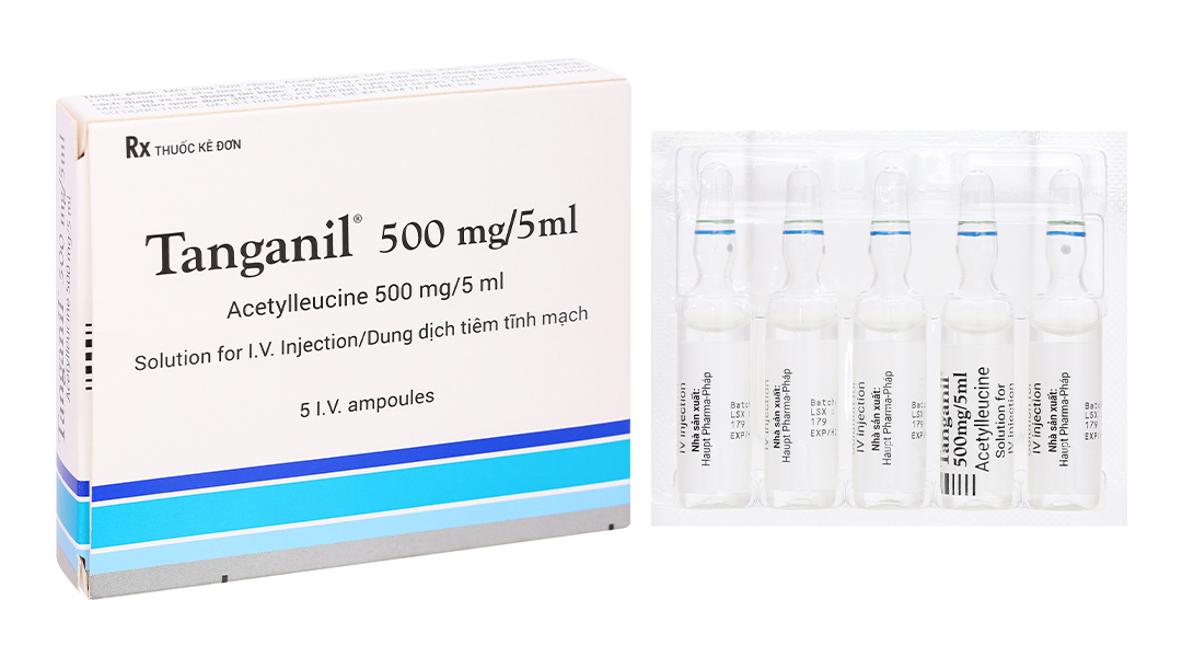 Dung dịch tiêm Tanganil 500mg/5ml