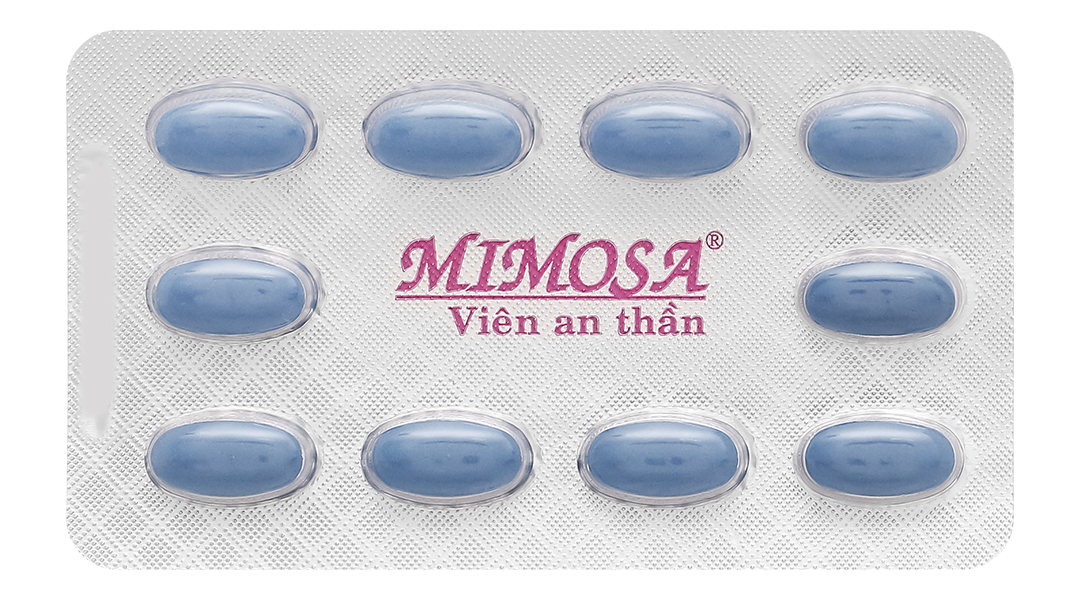 Mimosa Viên An Thần hỗ trợ trị mất ngủ, suy nhược thần kinh