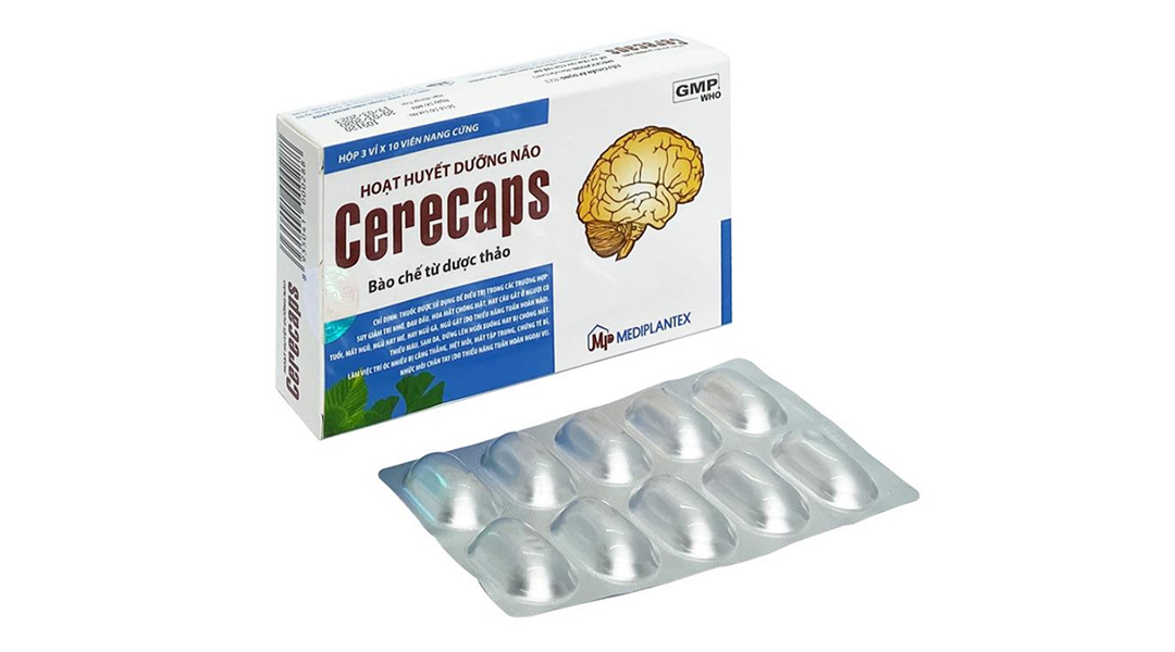 What are the benefits of using hoạt huyết dưỡng não cerecaps?