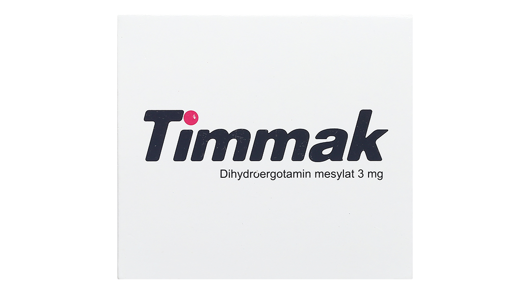 Timmak 3mg trị chóng mặt, đau nửa đầu