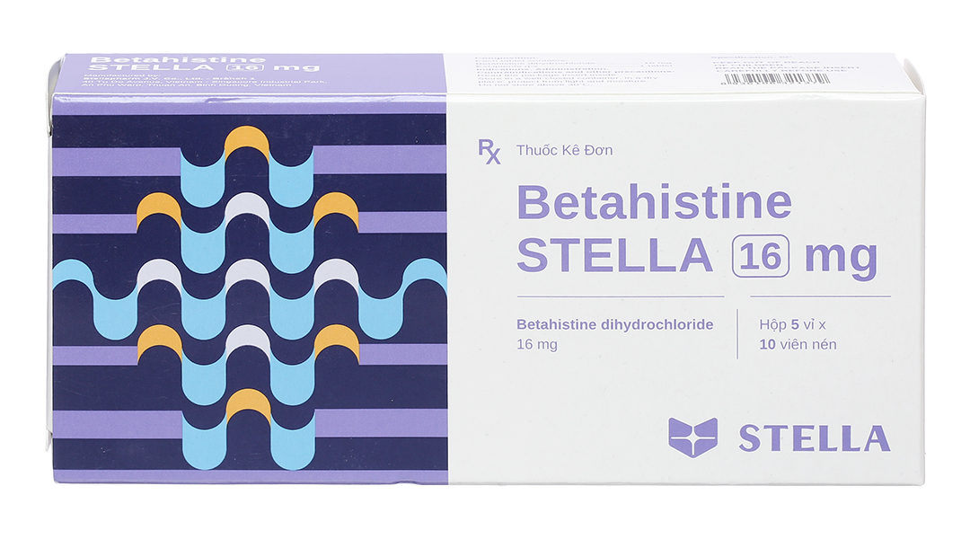 Betahistine Stella 16mg trị rối loạn thính lực