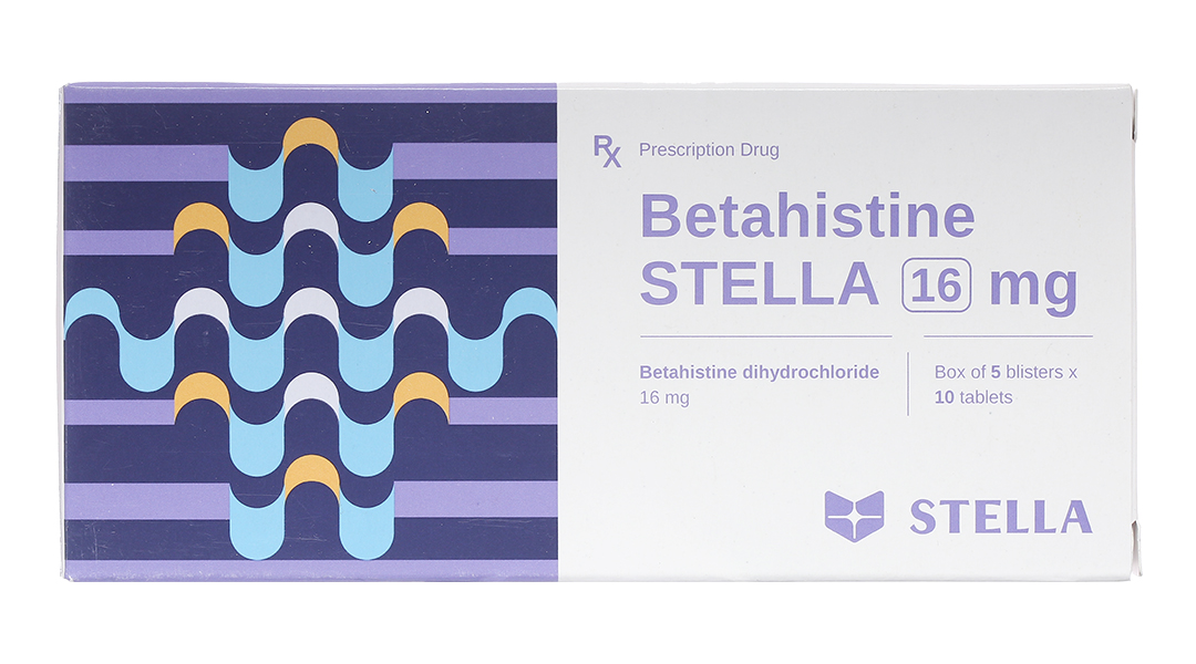 Betahistine Stella 16mg trị rối loạn thính lực
