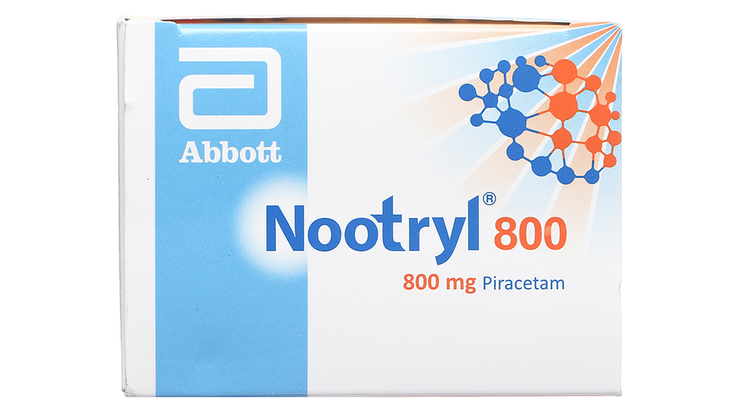 Nootryl 800 trị chóng mặt, giật rung cơ