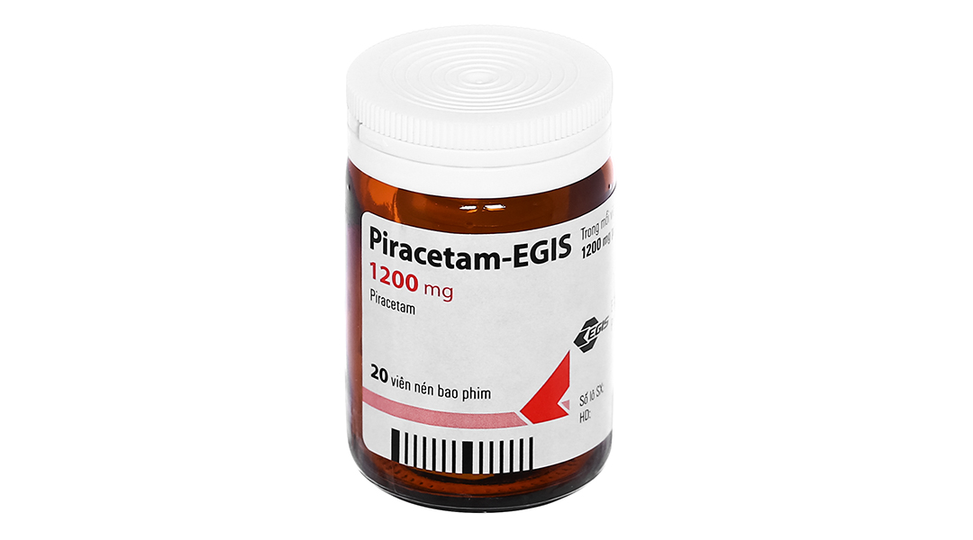 Piracetam-Egis 1200mg trị chóng mặt, giật rung cơ