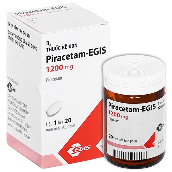 Piracetam-EGIS 1200mg trị triệu chứng của hội chứng tâm thần thực thể