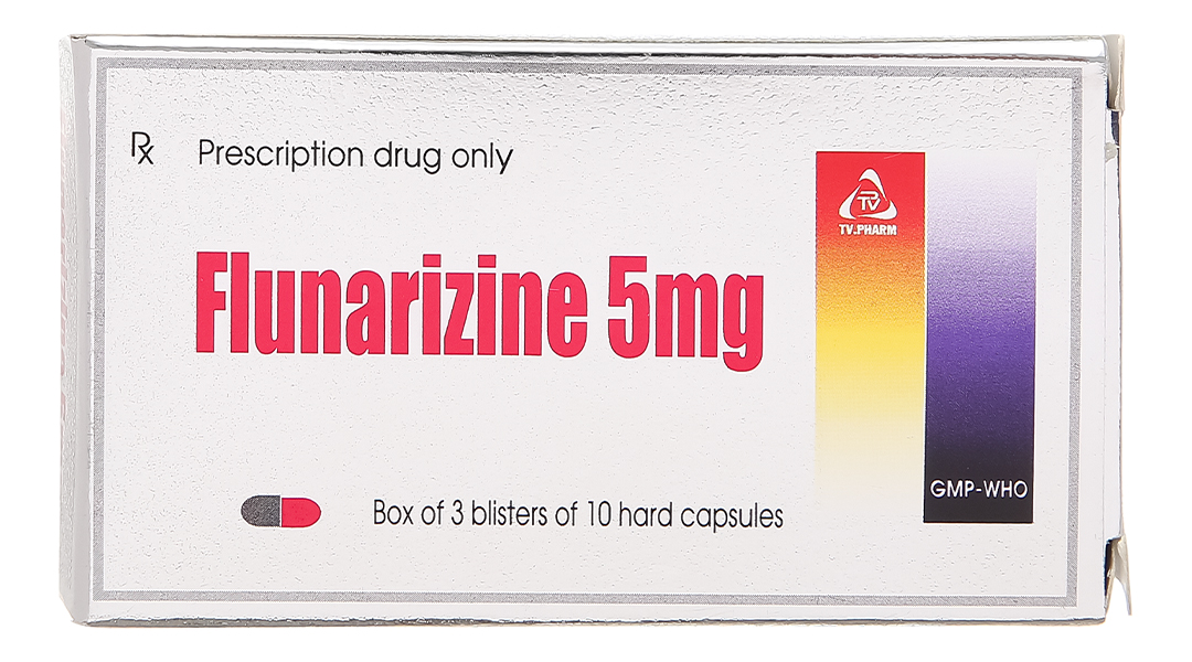 Tìm hiểu Thuốc đau nửa đầu flunarizin công dụng và liều dùng