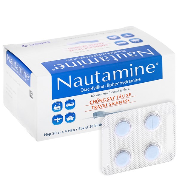 Nautamine thuốc say xe - Giải pháp hiệu quả cho các triệu chứng say xe