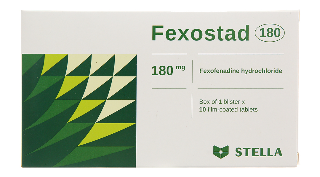 Fexostad 180 trị viêm mũi dị ứng, mày đay
