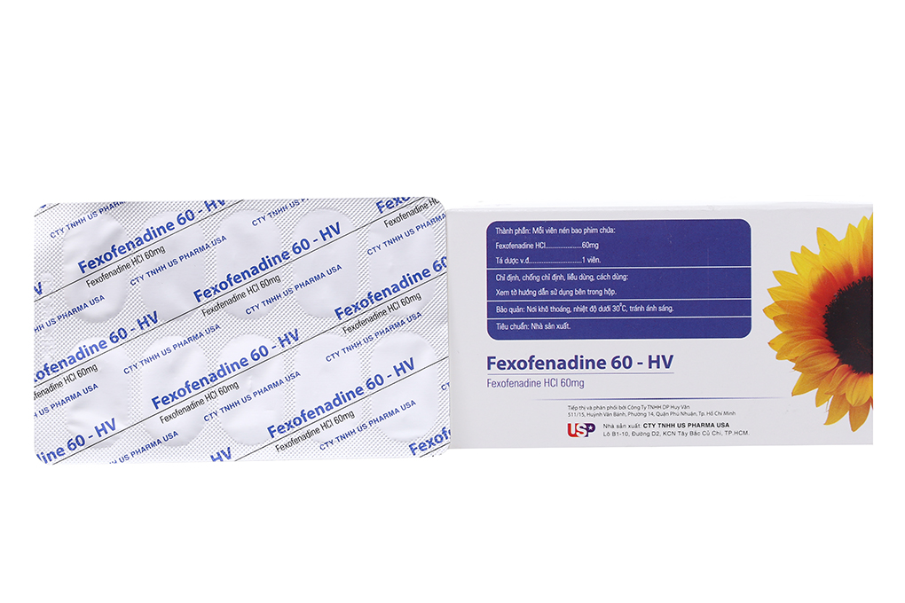 Tìm hiểu về fexofenadine hcl 60mg là thuốc gì hiệu quả và an toàn nhất