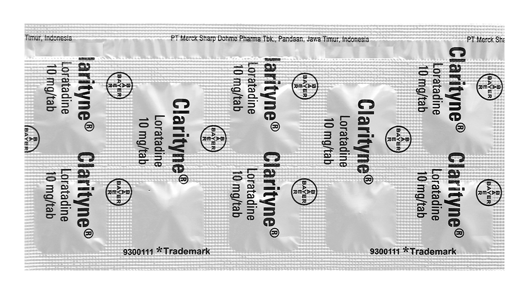 Clarityne 10mg trị viêm mũi dị ứng, mày đay