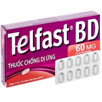 Thuốc Telfast BD 60mg hộp 10 viên-Nhà thuốc An Khang