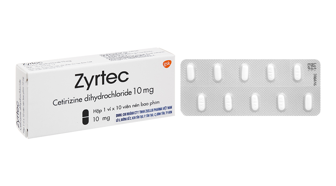 Zyrtec 10mg 