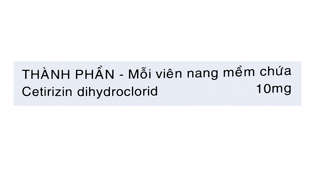 Pyme CZ10 trị viêm mũi dị ứng, mày đay
