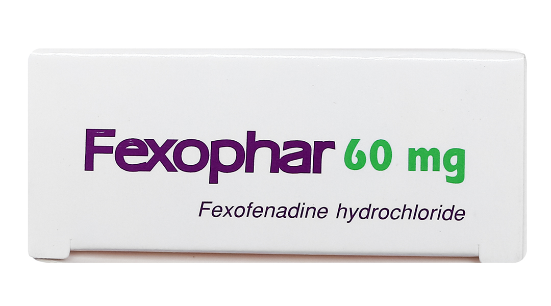Fexophar 60mg trị viêm mũi dị ứng, mày đay