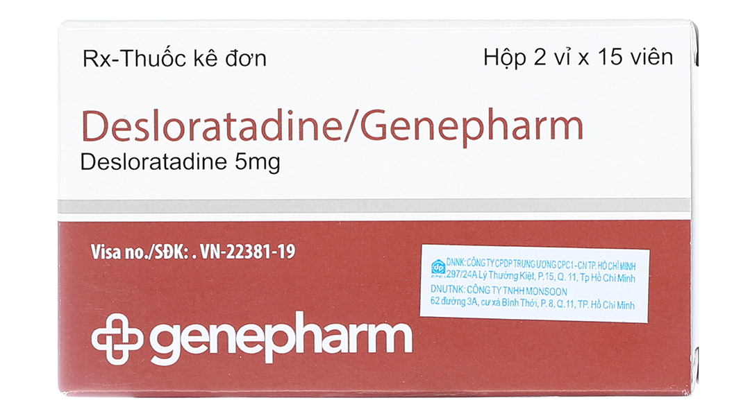 Desloratadine thuộc nhóm kháng histamin H1 thế hệ mấy và có cơ chế hoạt động như thế nào?
