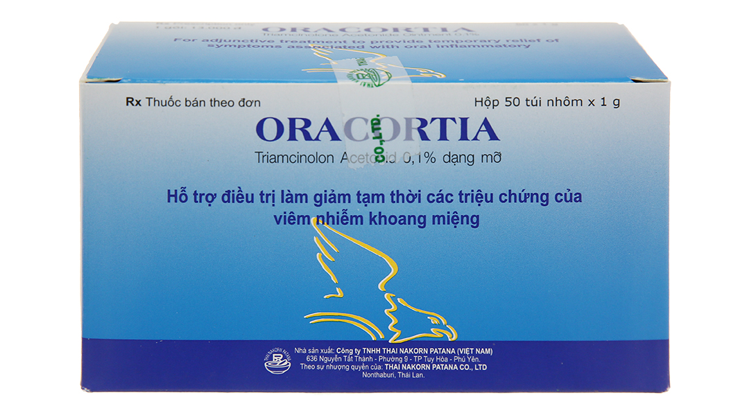Những thông tin cơ bản về thuốc trị lở miệng oracortia bạn nên biết