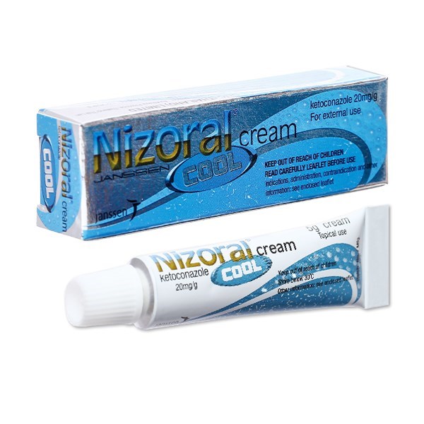 Nizoral Cool Cream trị nấm, viêm da tiết bã nhờn