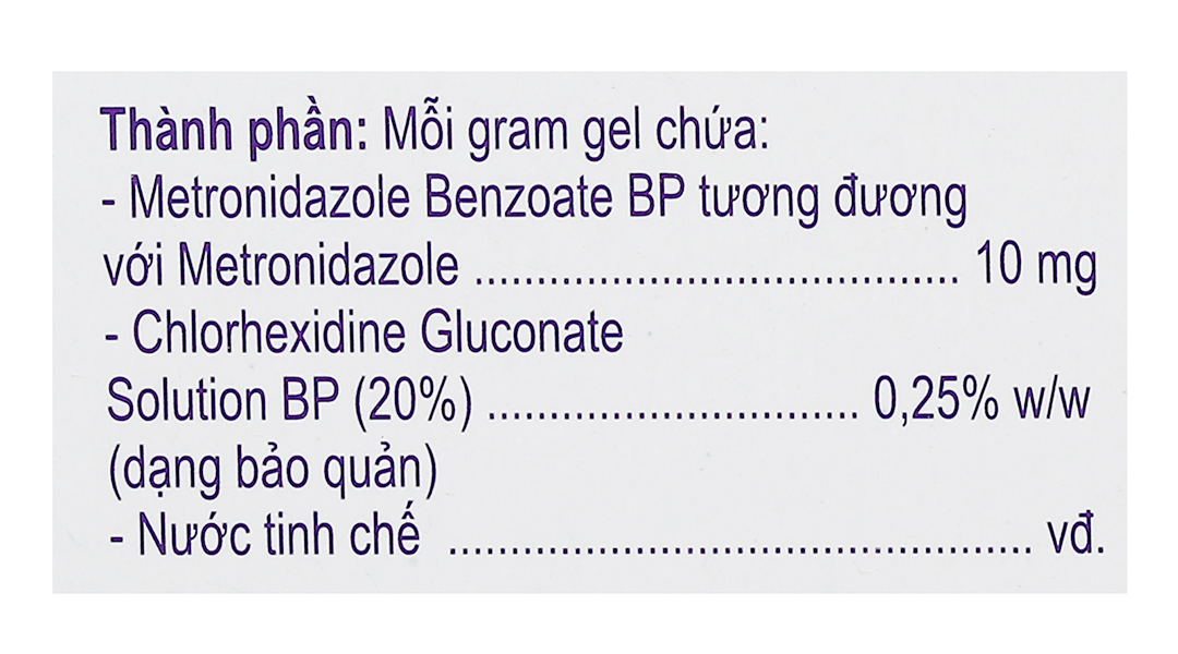 Gel bôi Metrogyl Denta trị viêm nướu, lở miệng