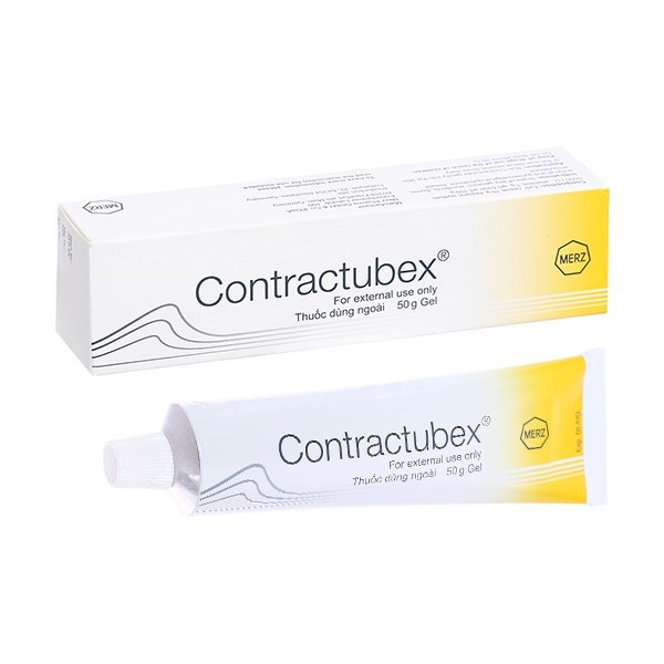 Gel bôi Contractubex trị sẹo lồi, sẹo phì đại