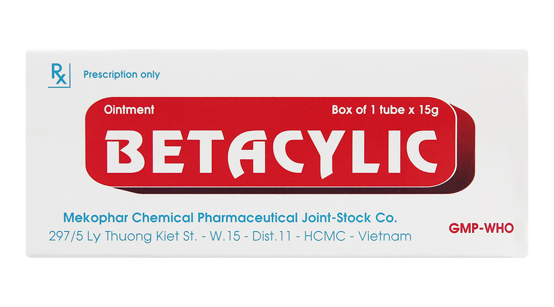 Thuốc mỡ bôi da Betacylic có tác dụng chính xác là gì?