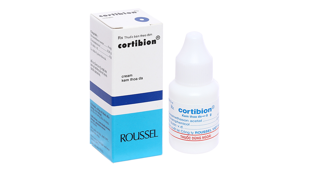 Kem bôi Cortibion trị các bệnh ngoài da đáp ứng với corticoid lọ ...