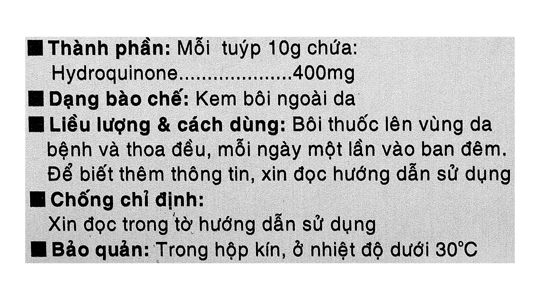Kem bôi Phil Domina trị tăng sắc tố da