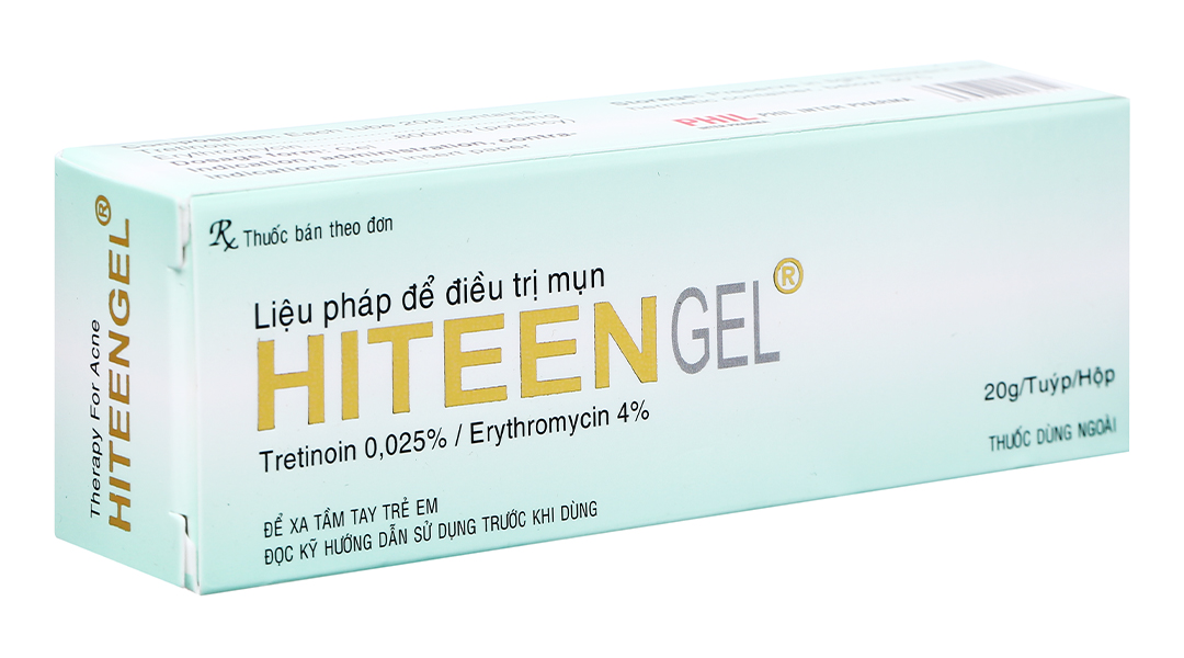 Gel bôi Hiteen Gel trị mụn trứng cá