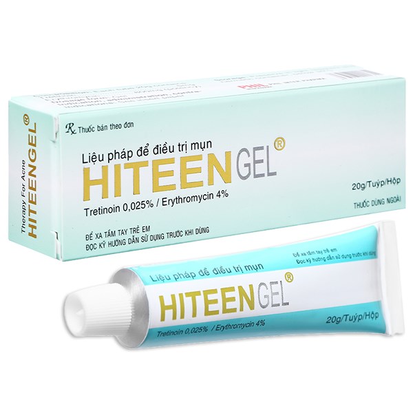 Hiteen Gel trị mụn trứng cá