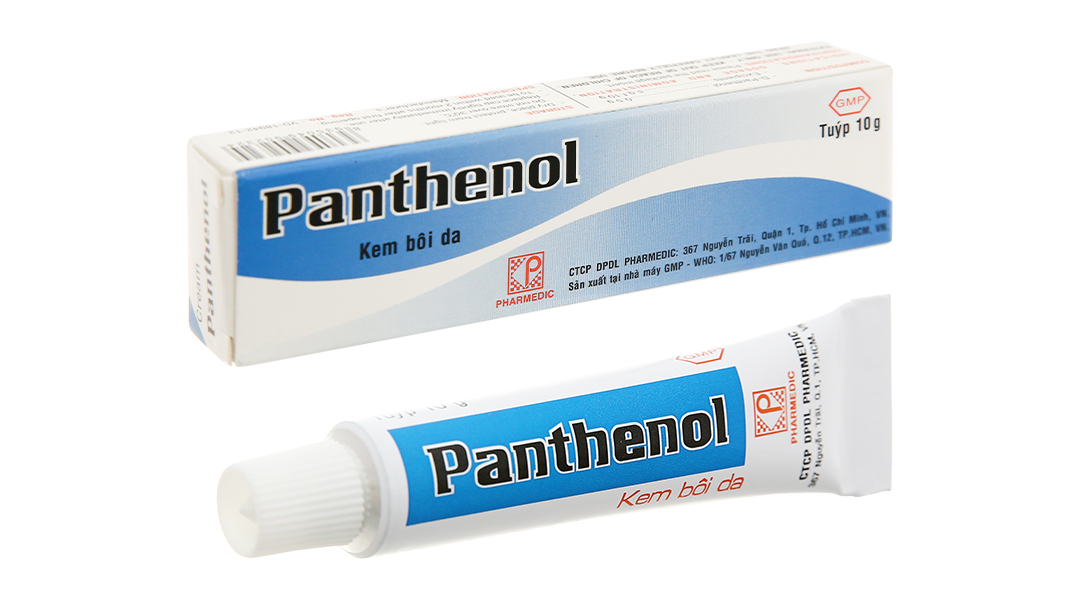 Kem bôi Panthenol Pharmedic phục hồi da bị tổn thương khi bị bỏng nhẹ