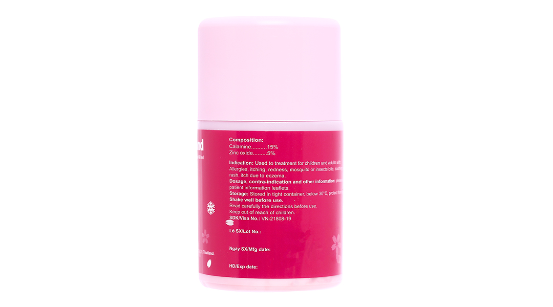 Hỗn dịch bôi da Calamine trị dị ứng, ngứa, rôm sảy chai 120ml - 8