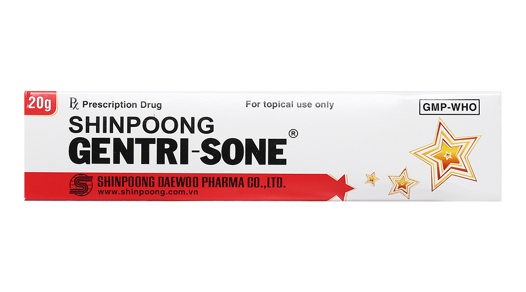 Kem bôi Shinpoong Gentri-sone trị viêm da