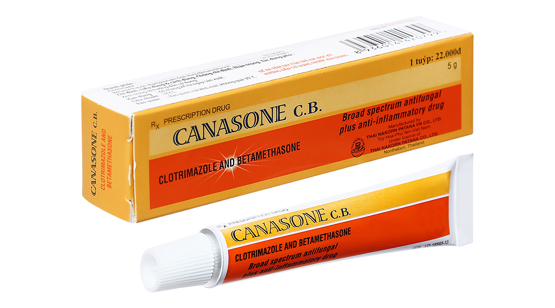 Kem bôi Canasone C.B. trị nấm da