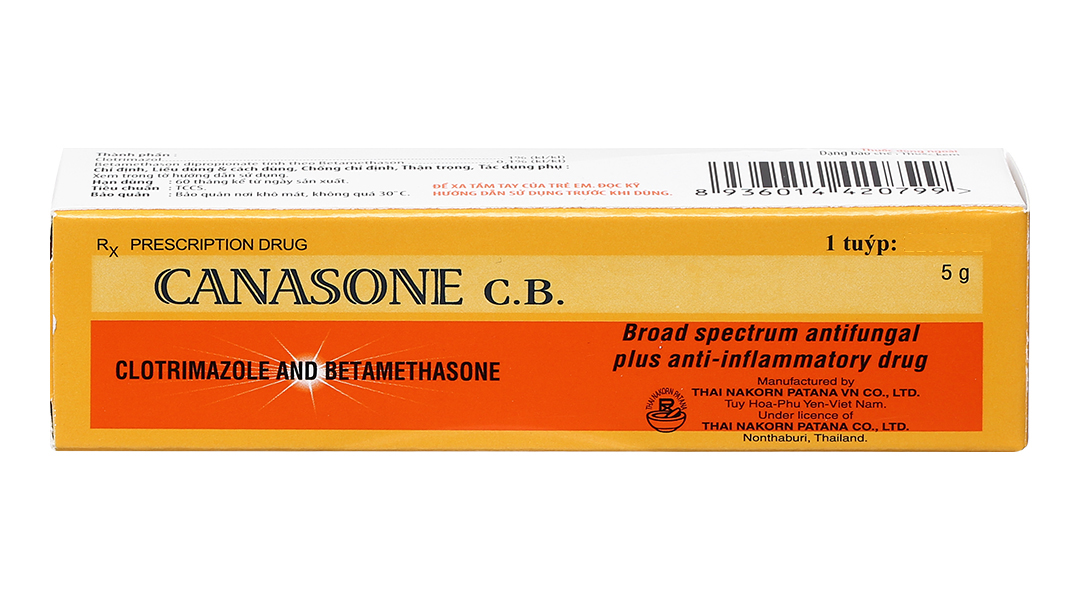 Kem bôi Canasone C.B. trị nấm da