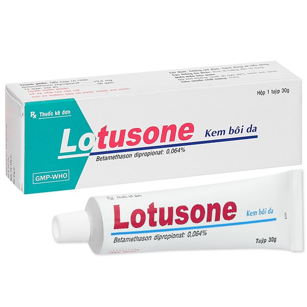 Kem bôi Lotusone trị chàm, viêm da