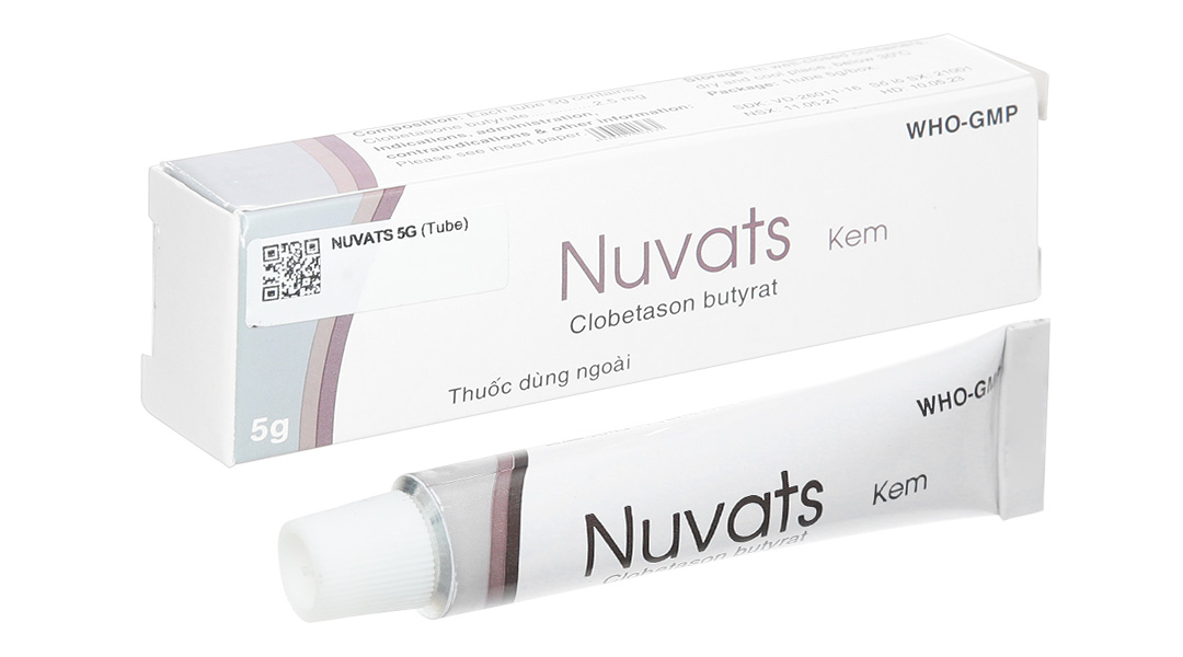 Kem bôi Nuvats trị viêm da