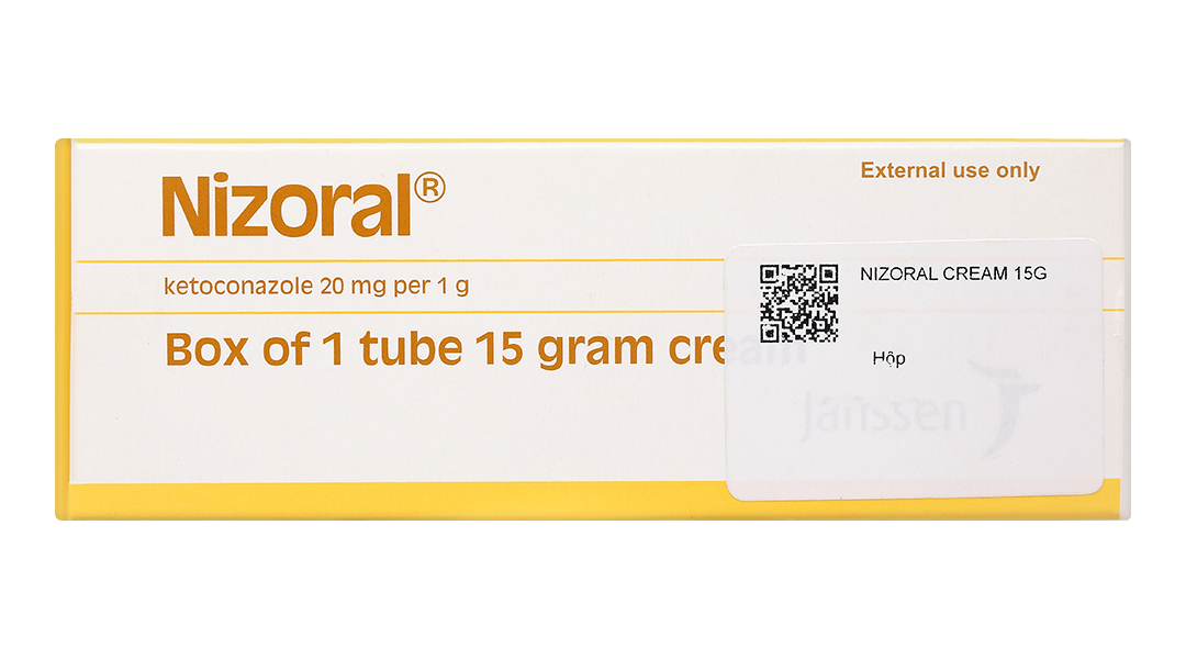 Kem bôi da Nizoral 20mg/g trị nhiễm nấm ngoài da, viêm da tiết bã tuýp 15g - 11