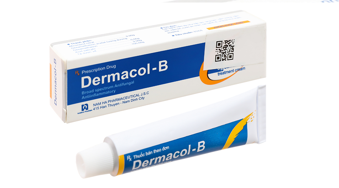 Kem bôi Dermacol-B trị nấm da
