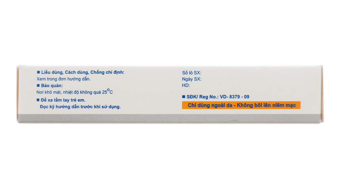 Kem bôi Dermacol-B trị nấm da