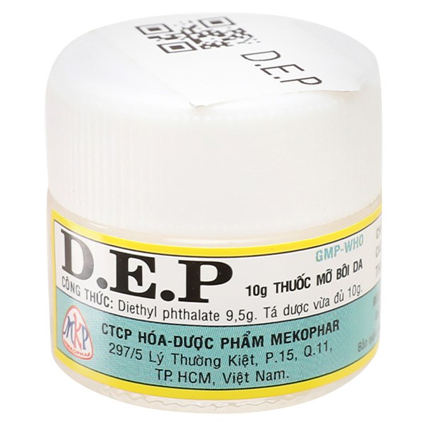 Thuốc mỡ D.E.P trị ghẻ ngứa, côn trùng đốt