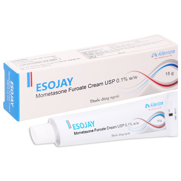 Kem bôi Esojay 0.1% điều trị bệnh vảy nến, viêm da dị ứng