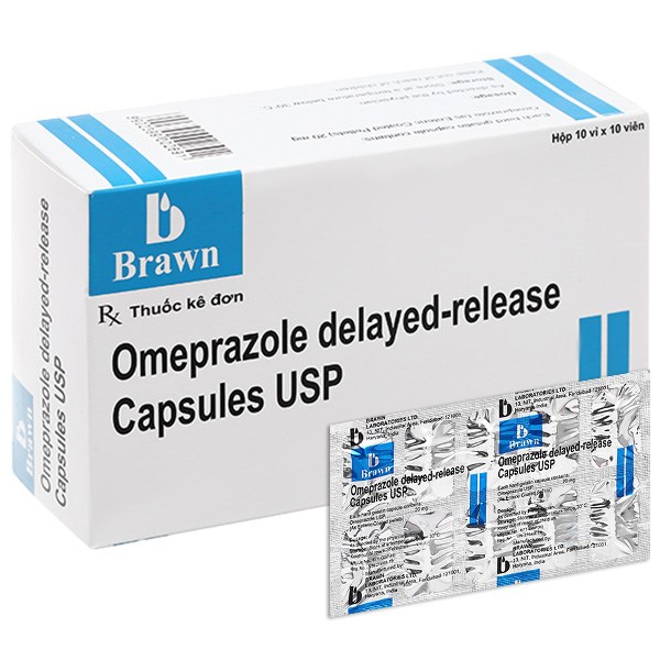 Thông tin về Omeprazole Delayed Release Capsules USP